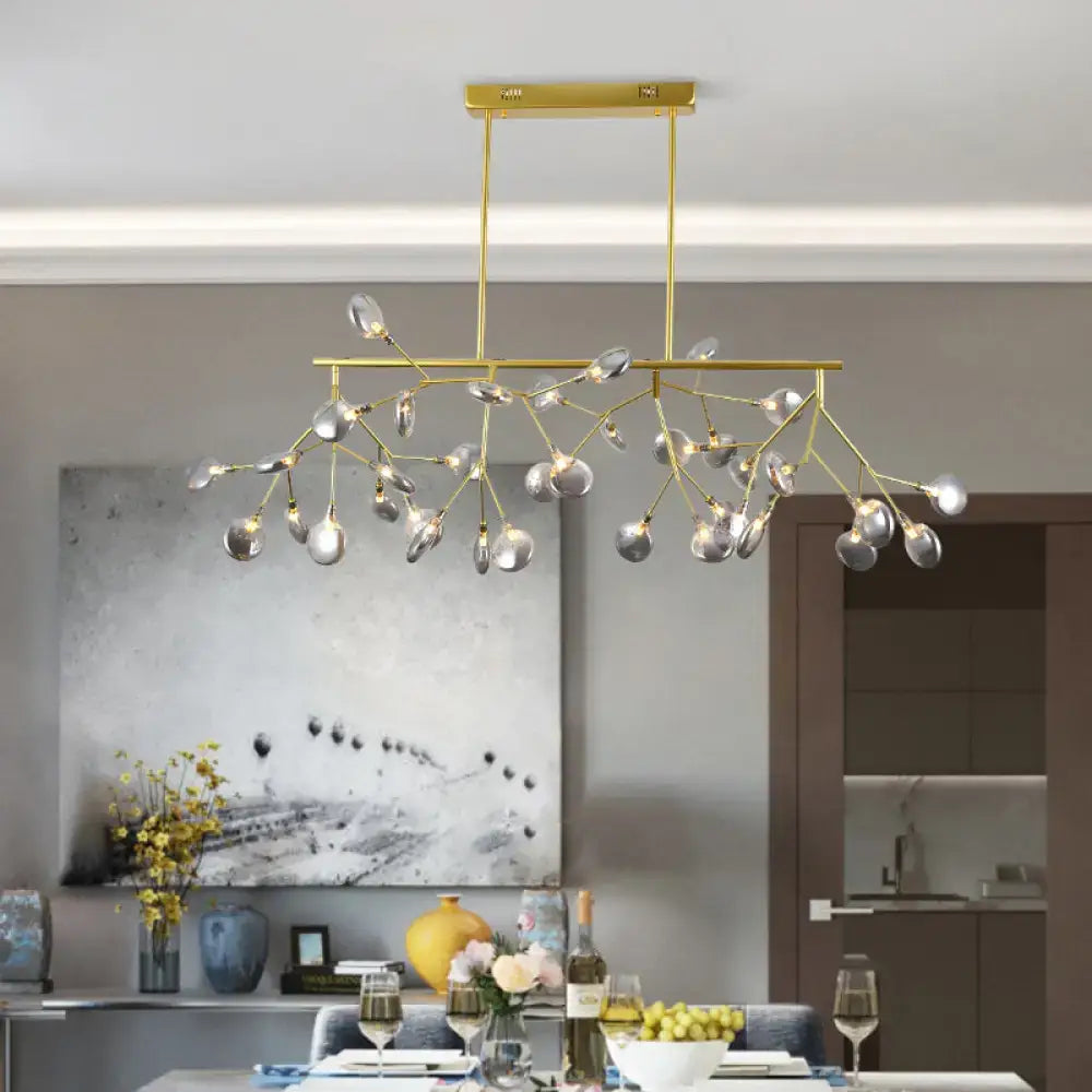 Gold Firefly Island Chandelier