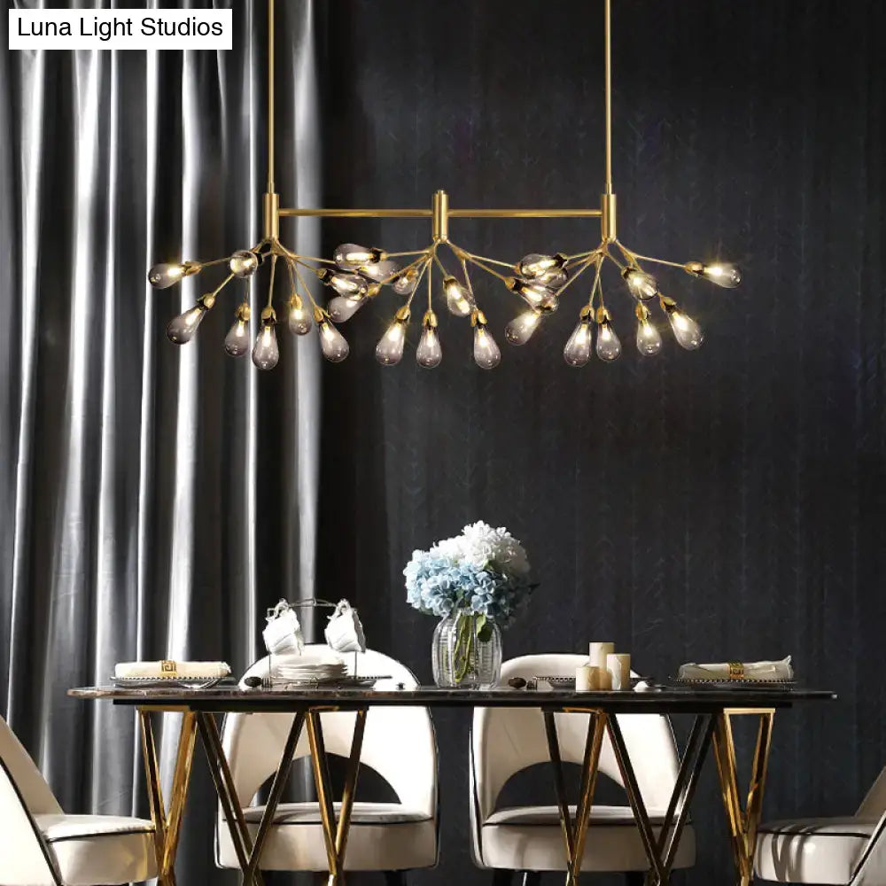 Brass Firefly Chandelier