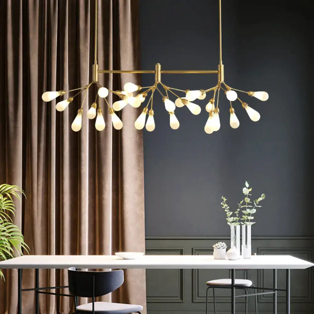 Brass Firefly Chandelier