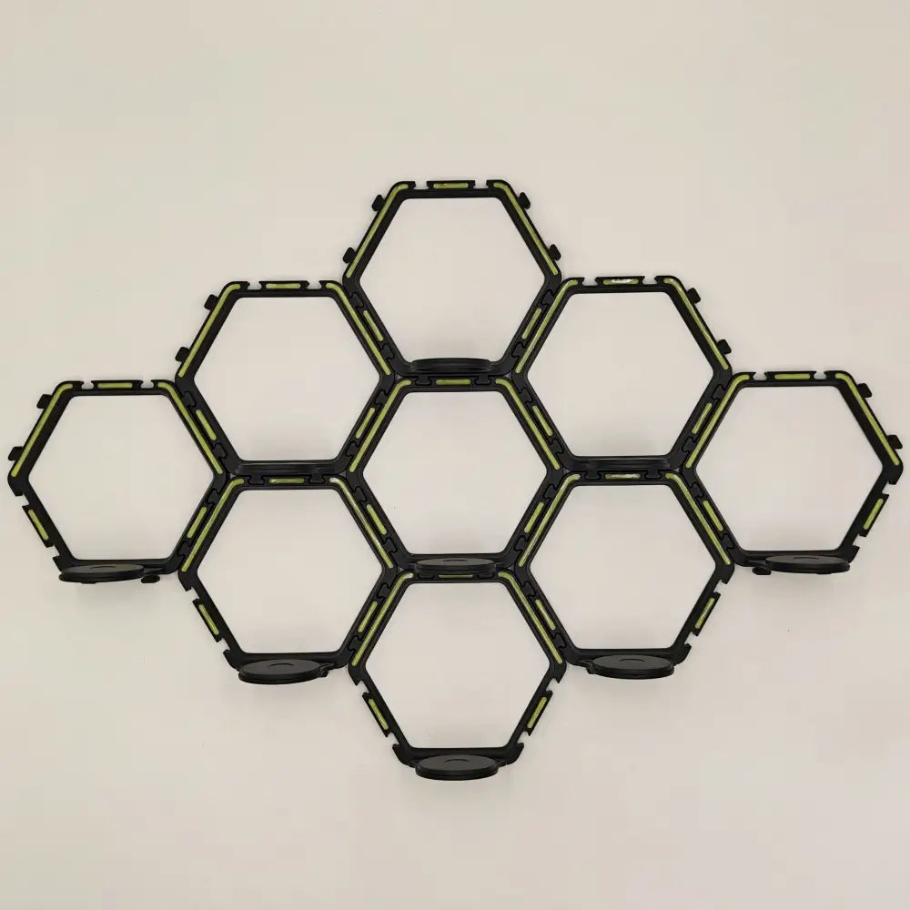 Black Modular Display Shelf