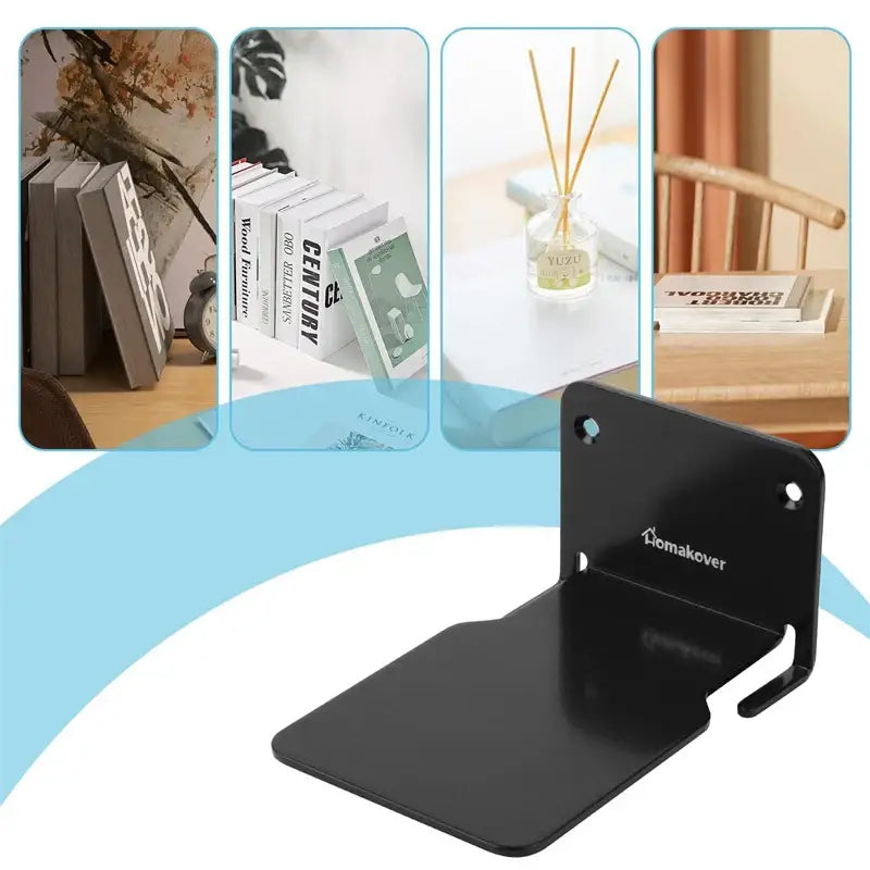 Black White Floating Shelf