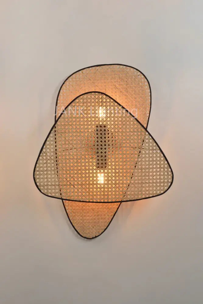 Natural Rattan Chandelier