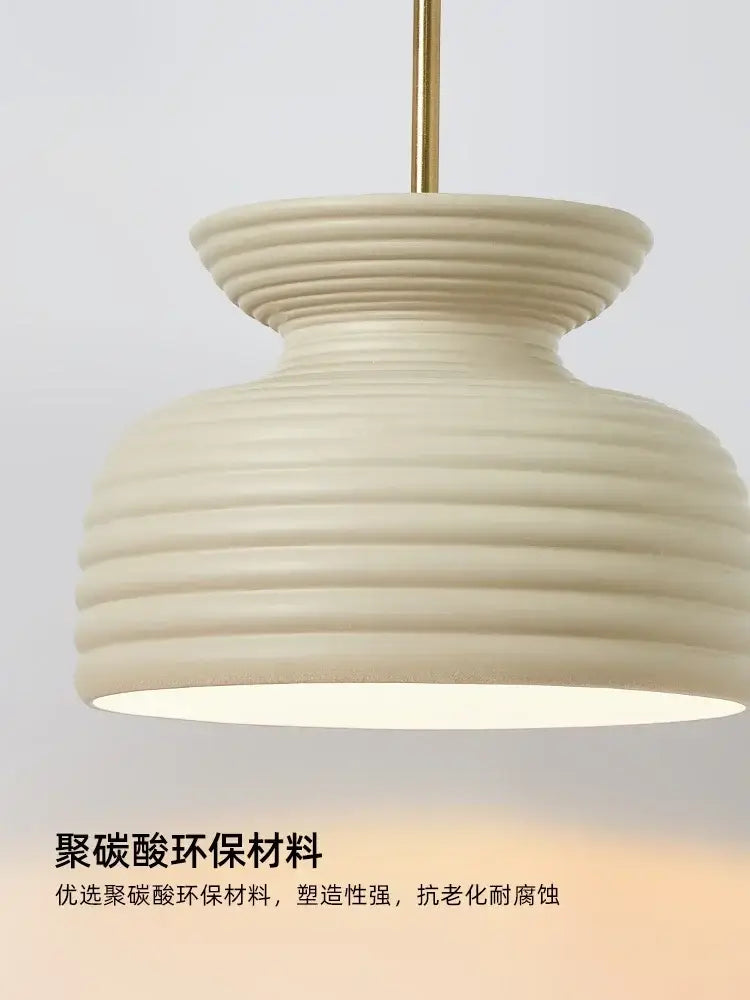Off-White Minimalist Chandelier
