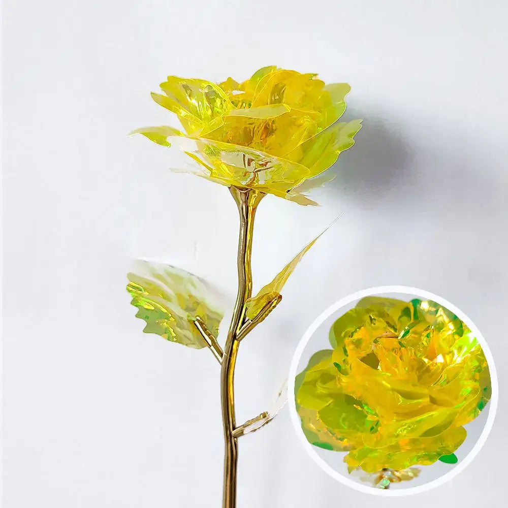 Iridescent Galaxy Rose Centerpiece