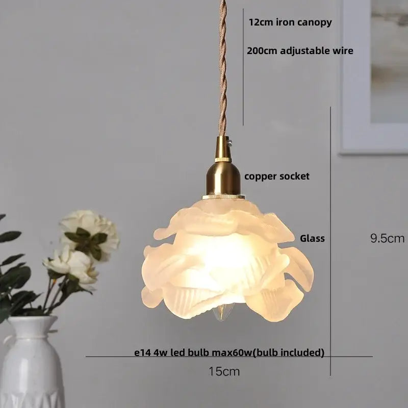 Walnut Copper Pendant Lamp