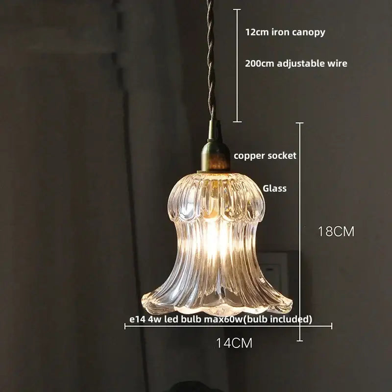 Walnut Copper Pendant Lamp