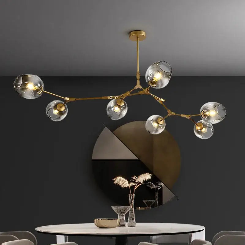 Glass Ball Pendant Light