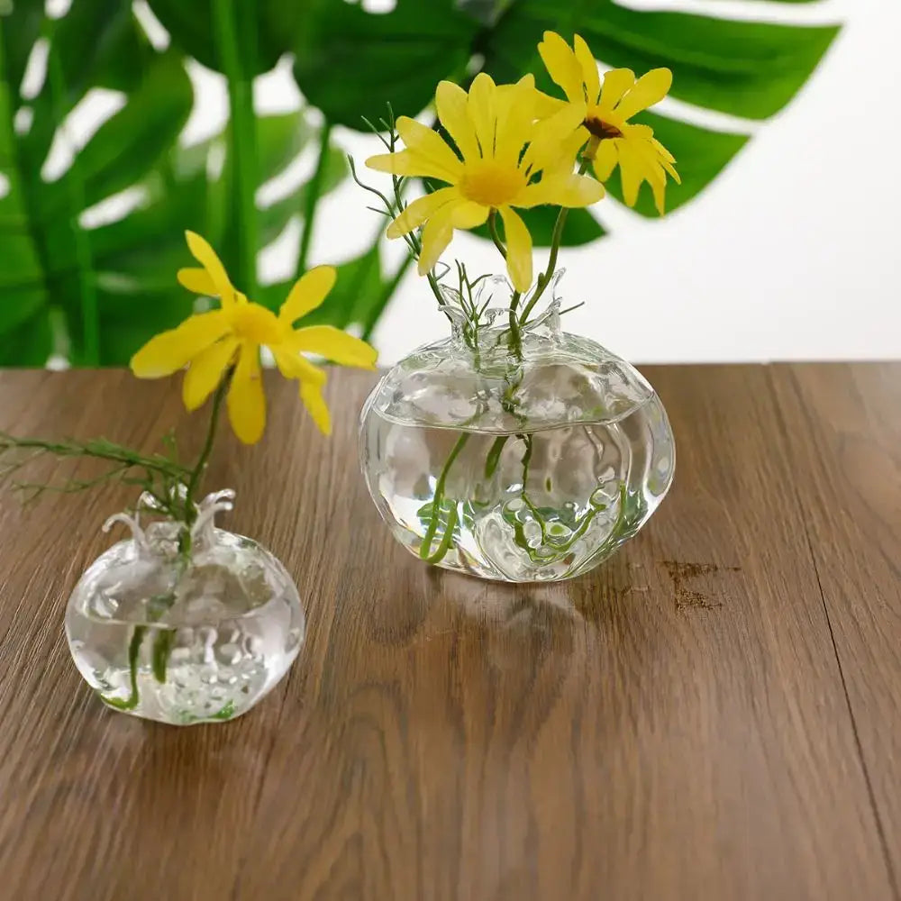 Pomegranate Glass Vase