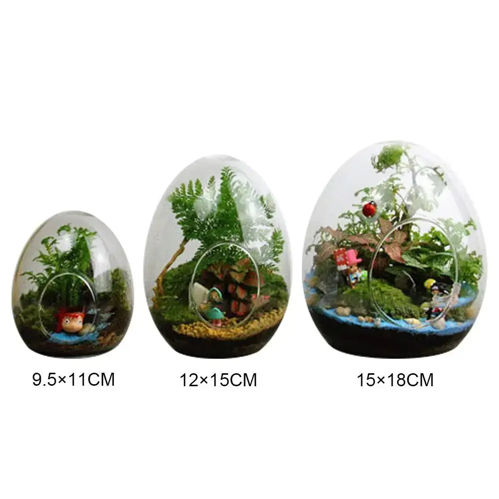 Glass Egg Terrarium Vase
