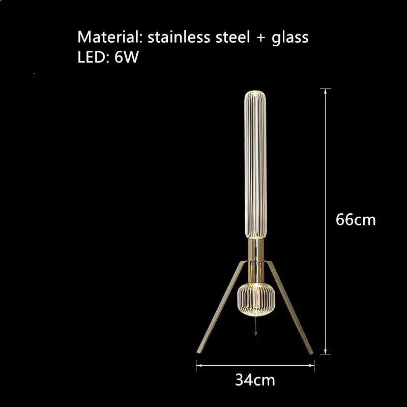 Glass Starburst LED Chandelier