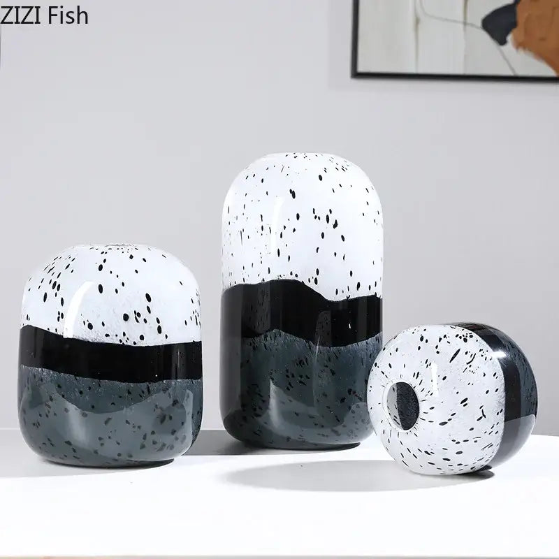 Ceramic Speckled Flower Pot