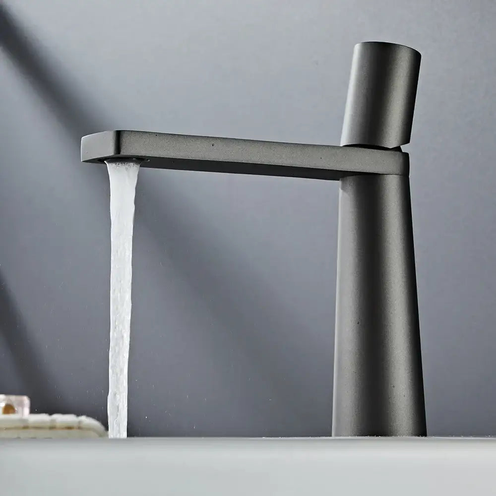 Brushed Gold Basin Faucet
