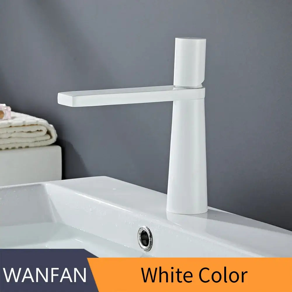 Brushed Gold Basin Faucet
