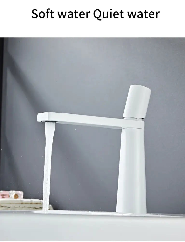 Brushed Gold Basin Faucet