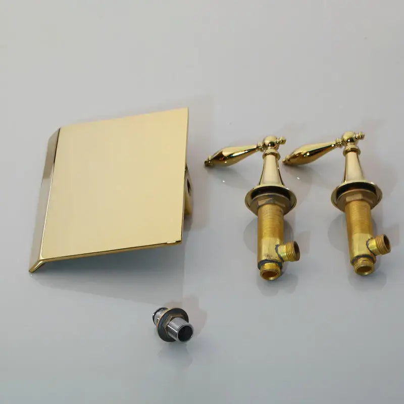 Gold Ornate Tray Holder
