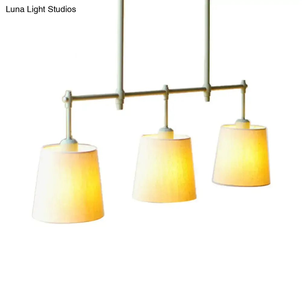 Beige Gray Ceiling Light