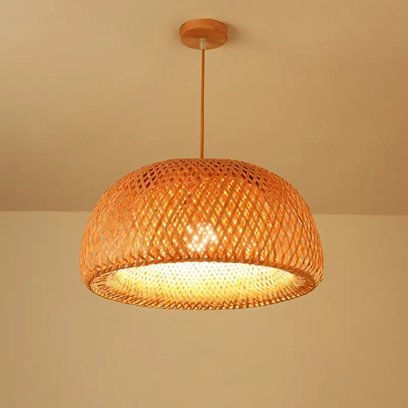 Bamboo Chinese Pendant Light