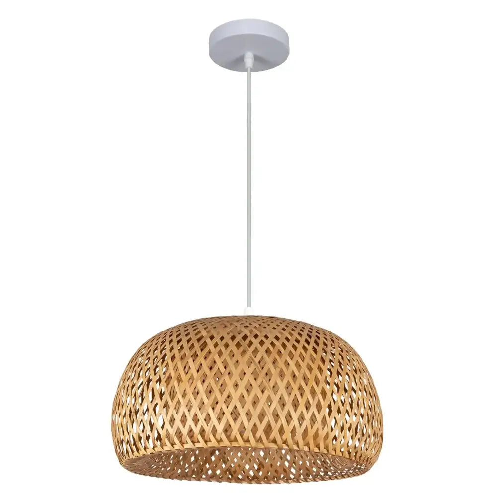 Golden Bamboo Pendant Light