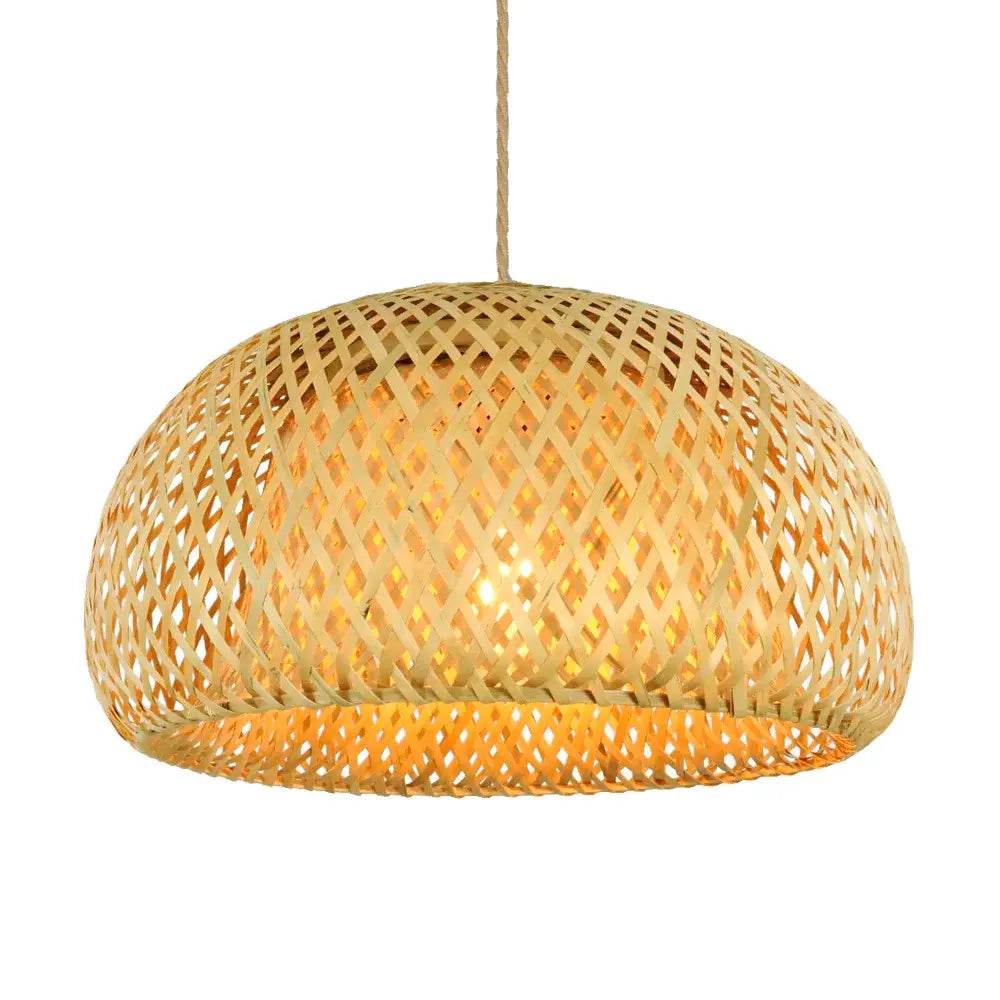 Bamboo Lantern Pendant Light