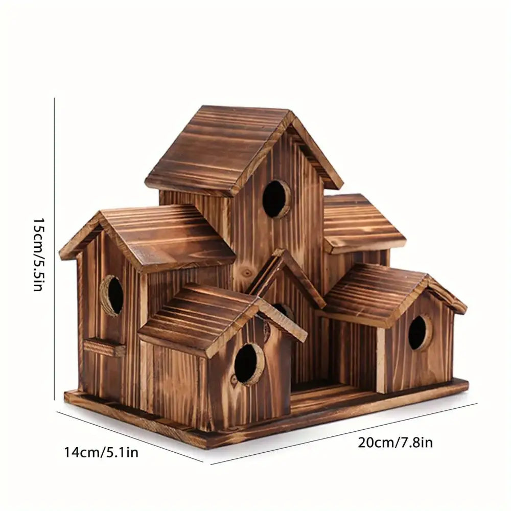 Brown Handmade Bird House
