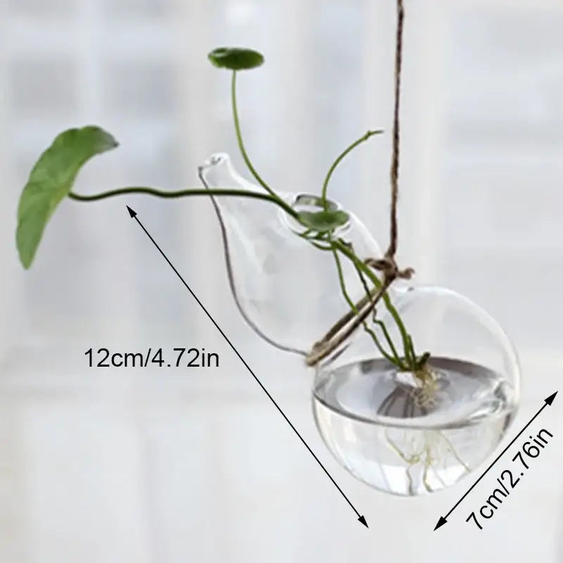 Clear Glass Angel Vase