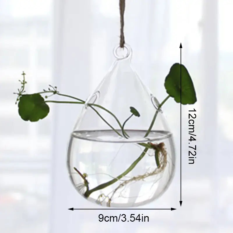 Clear Glass Angel Vase