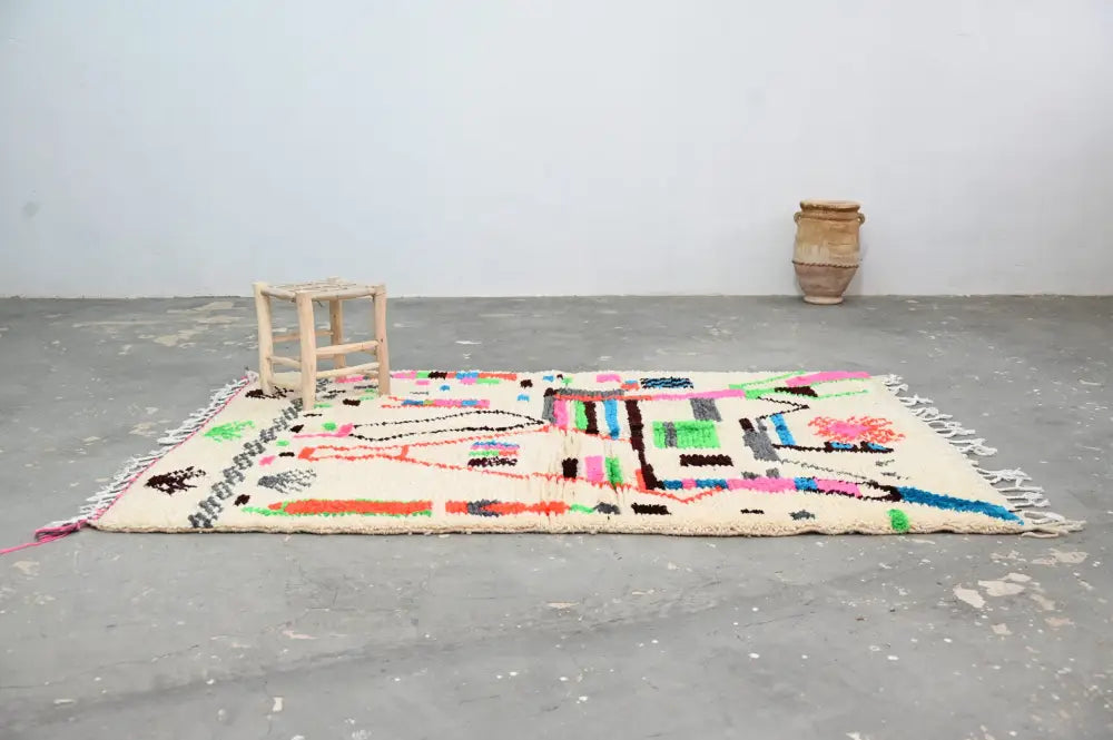 Vibrant Wool Azilal Rug