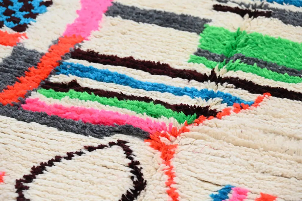 Vibrant Wool Azilal Rug