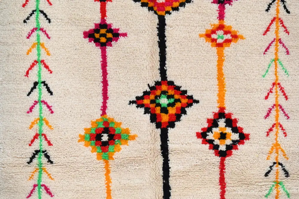 Beige Azilal Moroccan Carpet