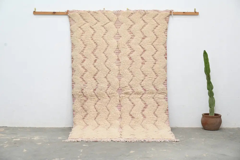 Beige Rose Azilal Rug