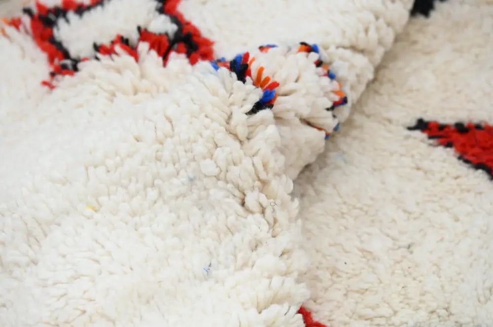Beige Moroccan Azilal Rug