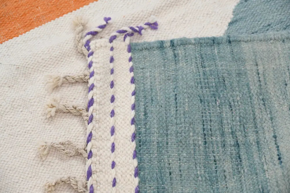 Beige Purple Azilal Rug