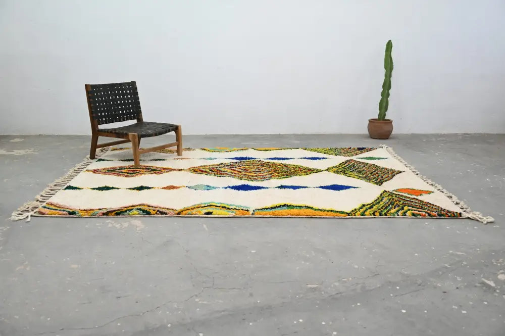 Azilal Geometric Beige Carpet