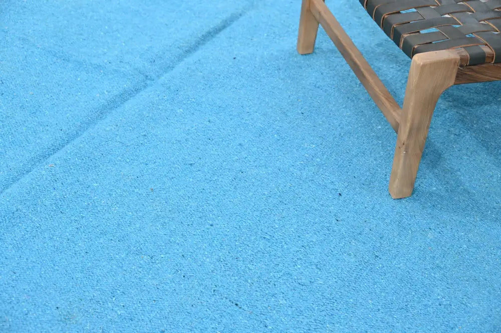 Turquoise Moroccan Rug Tassels