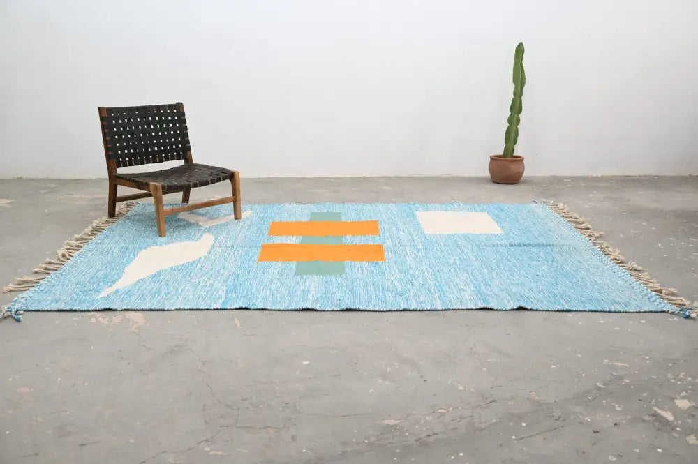 Wool Moroccan Azilal Rug