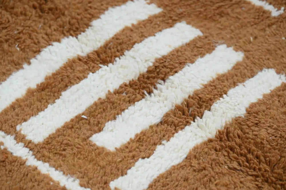 Brown Cream Azilal Rug