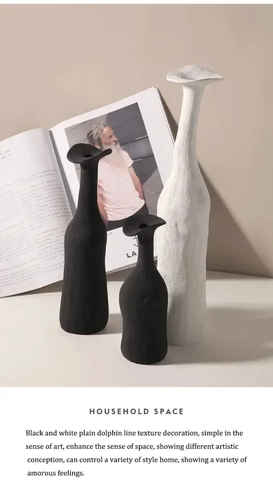 Earthy Textured Ceramic Vase