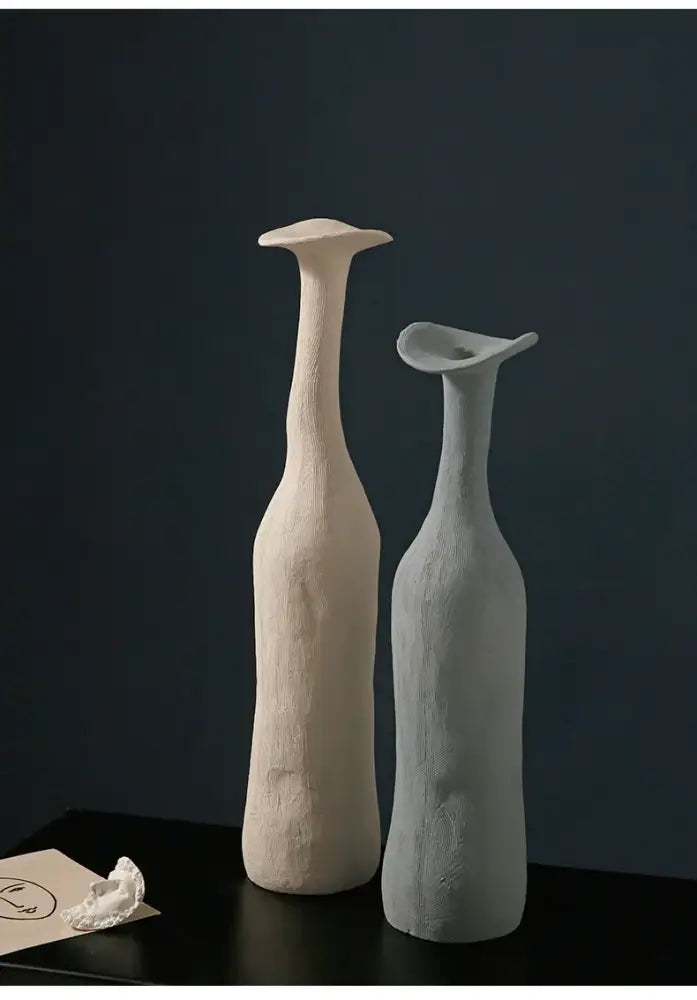 Earthy Textured Ceramic Vase