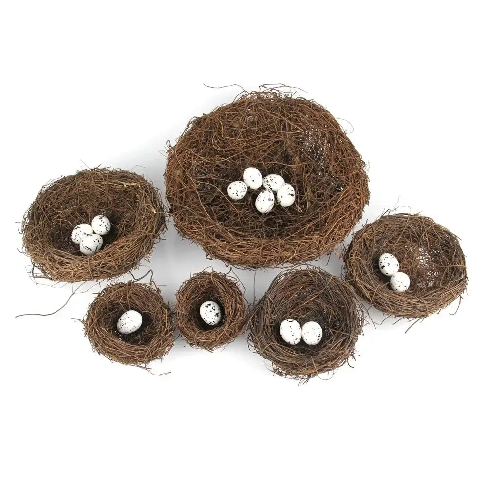 Brown Rattan Bird Nest
