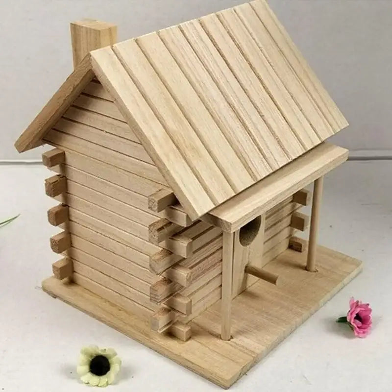 Wooden Handmade Birdhouse Decor