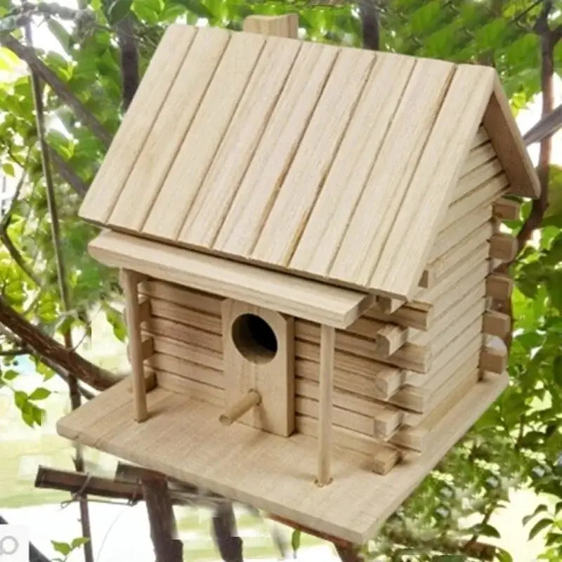 Wooden Handmade Birdhouse Decor