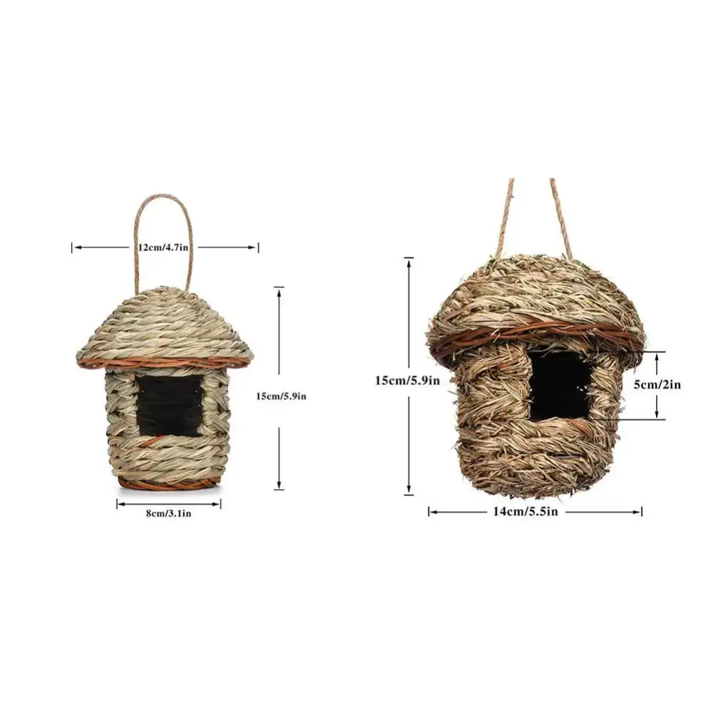 Straw Hanging Bird Nest