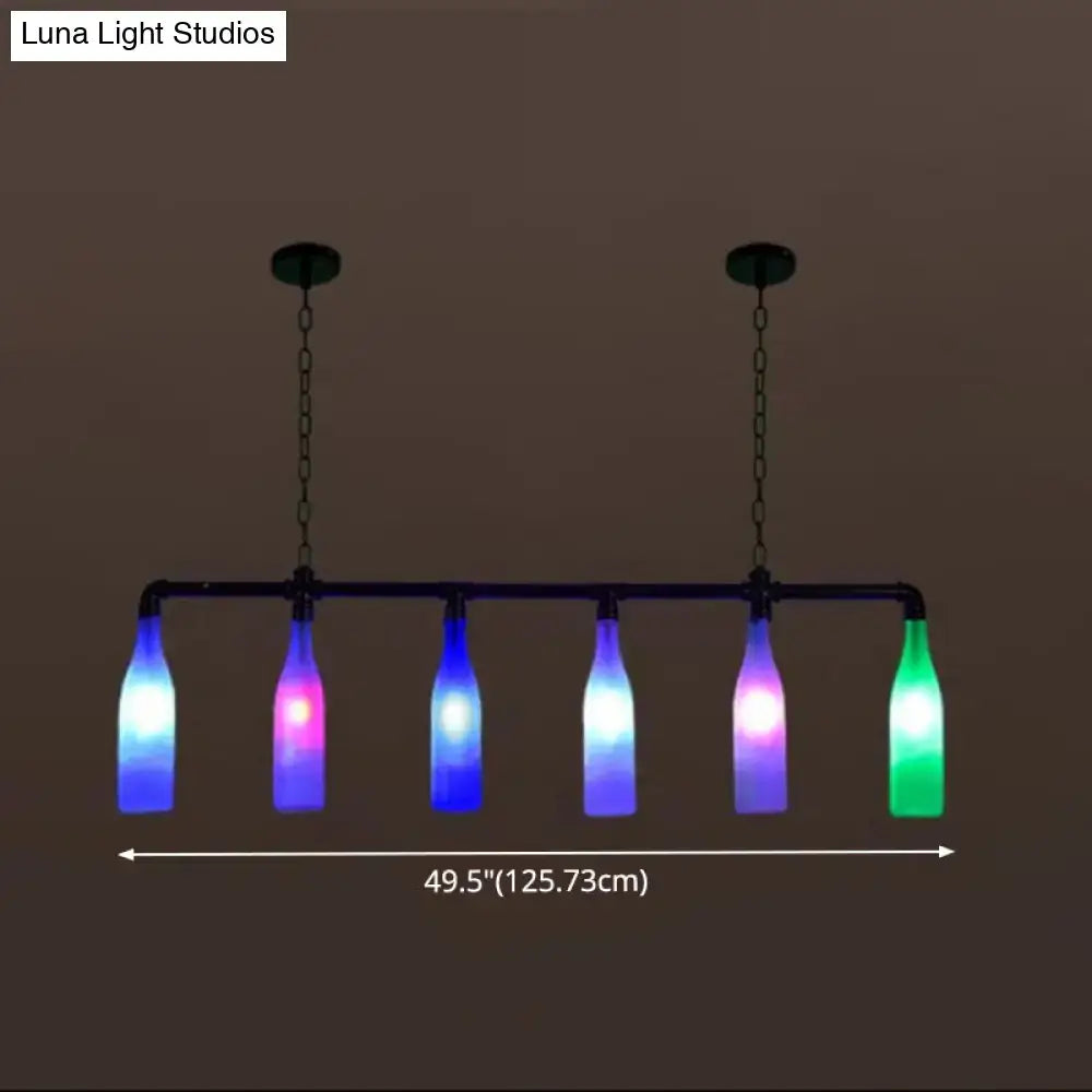 Multi-Color Bottle Pendant