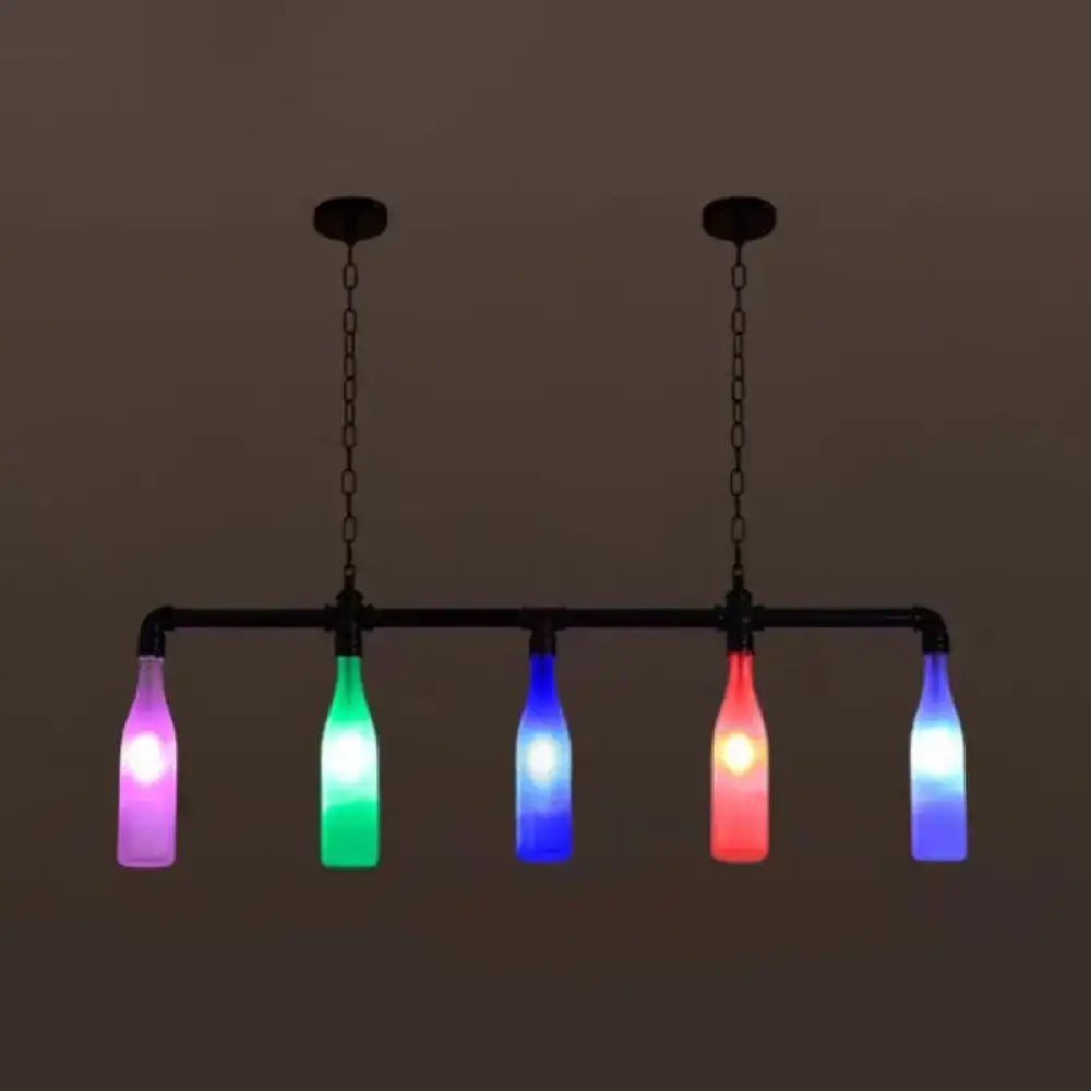 Multi-Color Bottle Pendant
