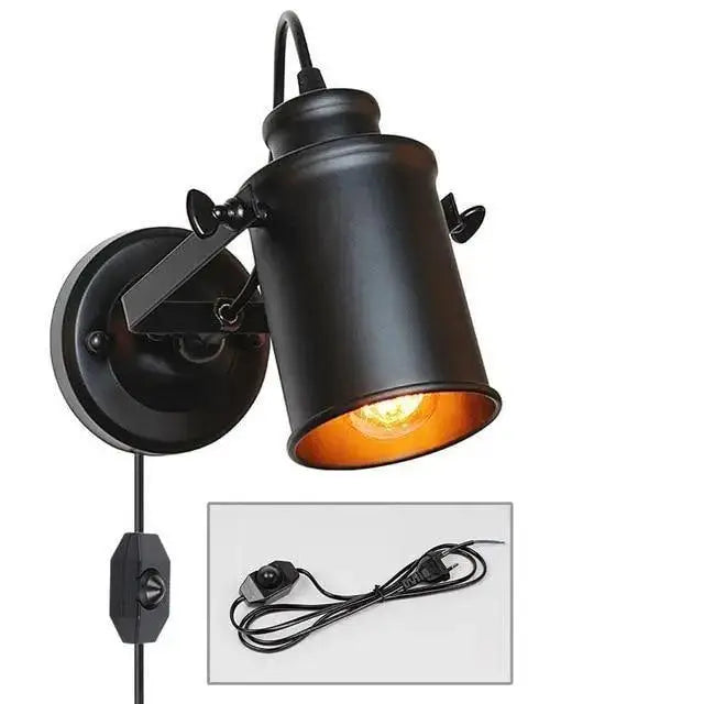 Black Gold Wall Sconce