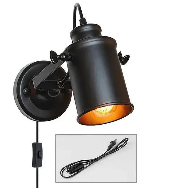 Black Gold Wall Sconce
