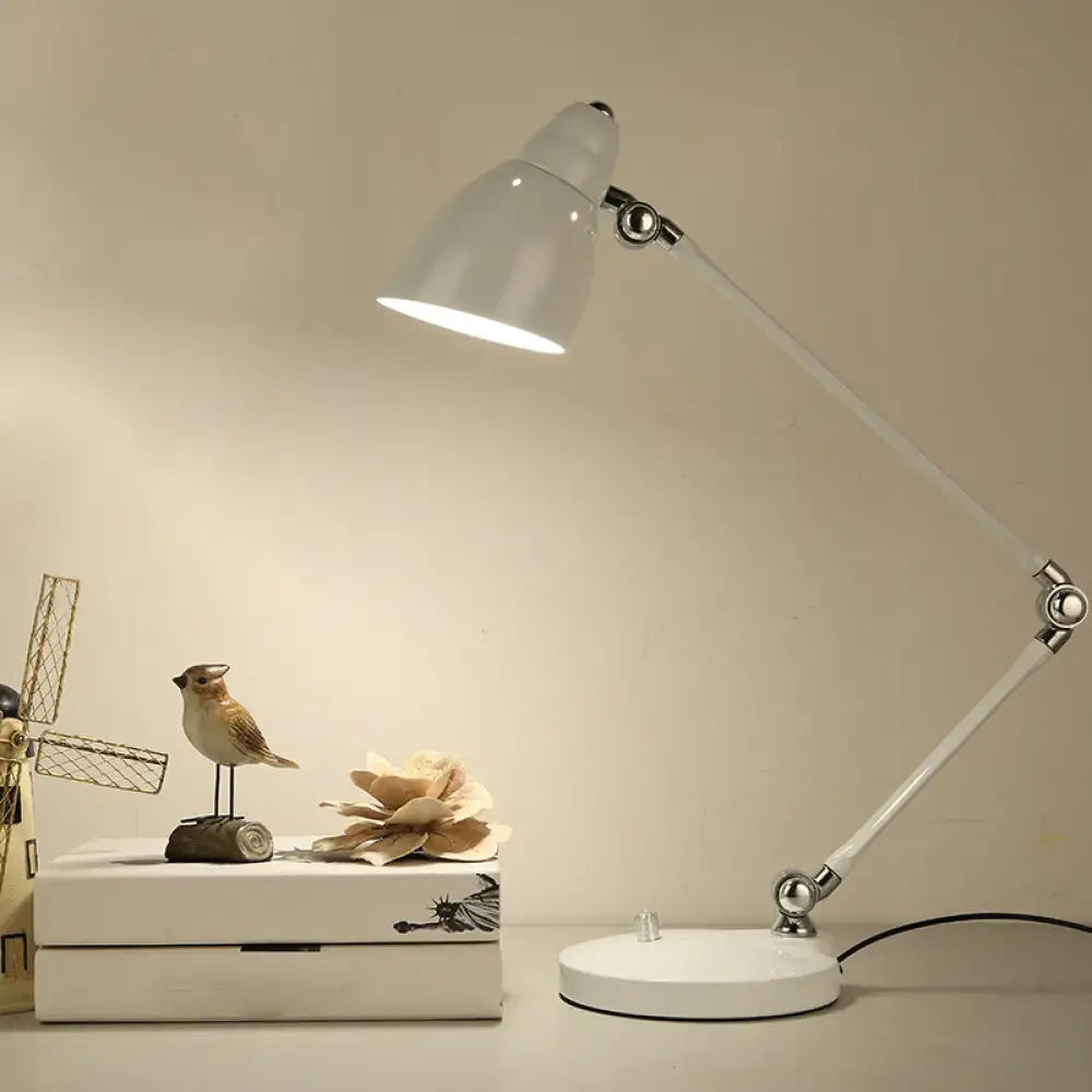 White Iron Bell Lamp