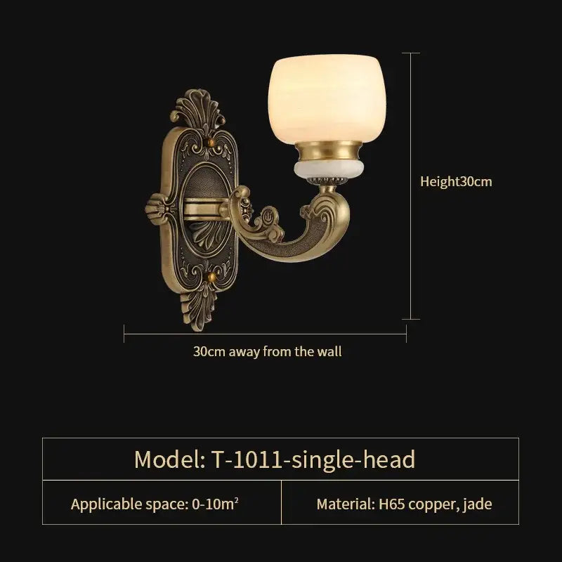 Jade Bronze Multi-Tier Chandelier