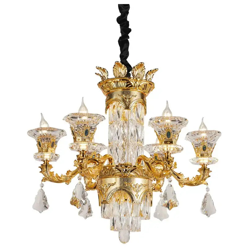 Gold Jade Crystal Lighting