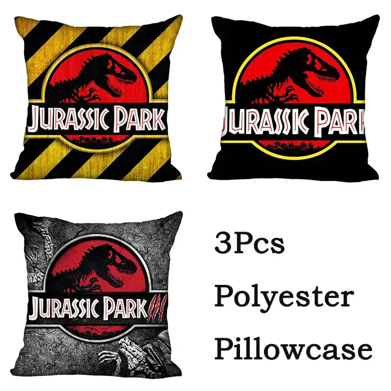 Dinosaur Print Pillowcase Set